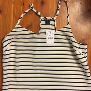 J crew striped tank in EUC!